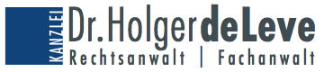 Logo Kanzlei Dr. Holger de Leve Rechtsanwalt | Fachanwalt